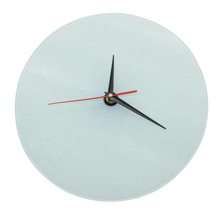 Round Glass Clock