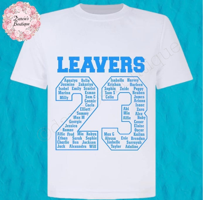 Leavers T-Shirt All Sizes