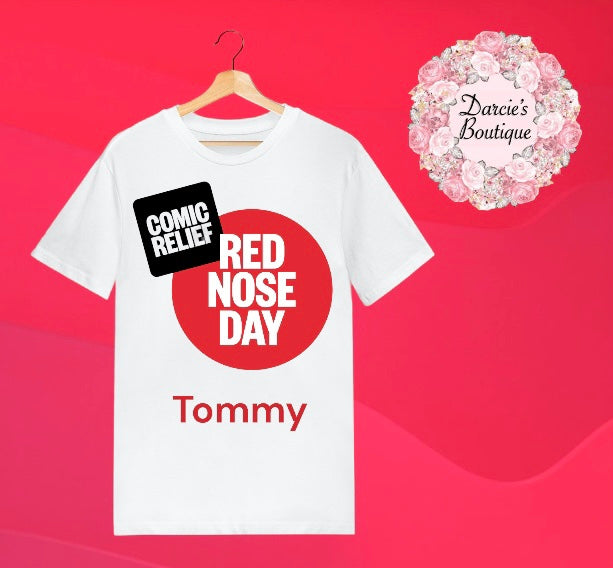 Red Nose Day T-Shirt All Sizes