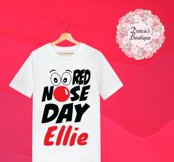 Red Nose Day T-Shirt All Sizes