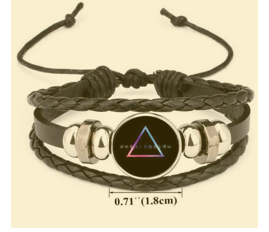 Leather Photo Bracelet