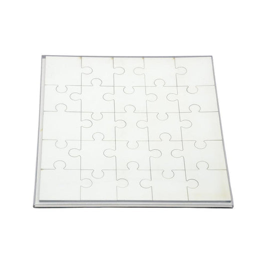 MDF Jigsaw Square Puzzle - 25pcs