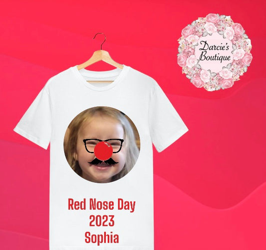 Red Nose Day T-Shirt All Sizes