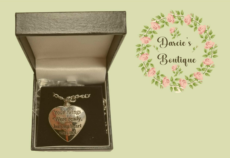 Ashes Urn Photo Necklace