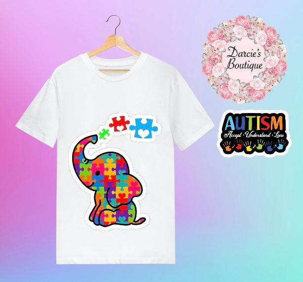 Autism awareness T-shirts